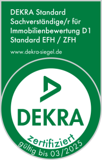 Dekra Siegel Sachverständige Immobilienbewertung Ein-Zweifamilienhäuser